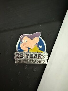 Disney 25 Years Pin - Purple, Yellow, Blue